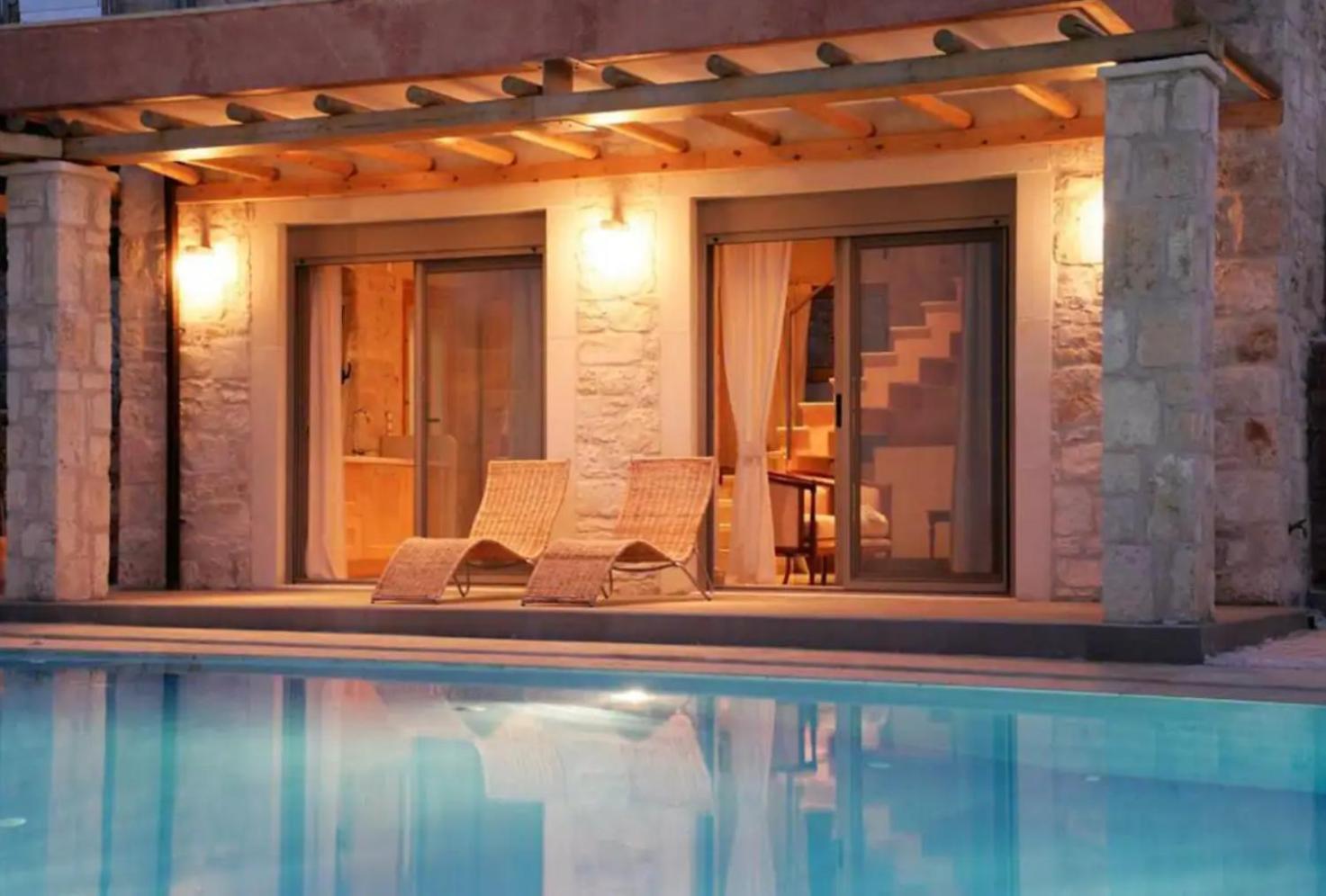 Thomais Resort: 2 Stone Villas With A Private Swimming Pool Agia Pelagia  Exterior photo